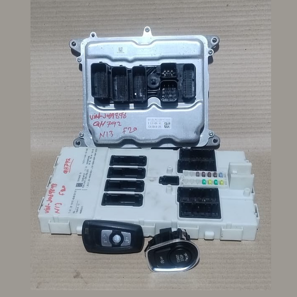 BMW F02 N54 3.0 ENGINE CONTROL UNIT  SET  + KEY - 7598364