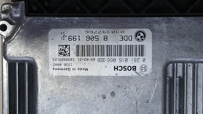 BMW Engine Control Unit 8506199 5 Series E60 520D N47D20A DIESEL ECU 