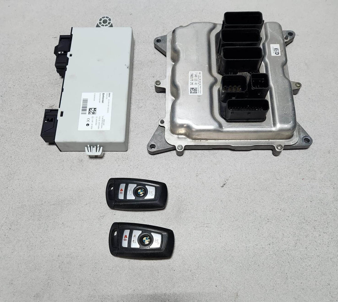 2011-2013 BMW 535i F10 F20 F30 N20 Engine Control Module DME ECU Set 7649123 OEM