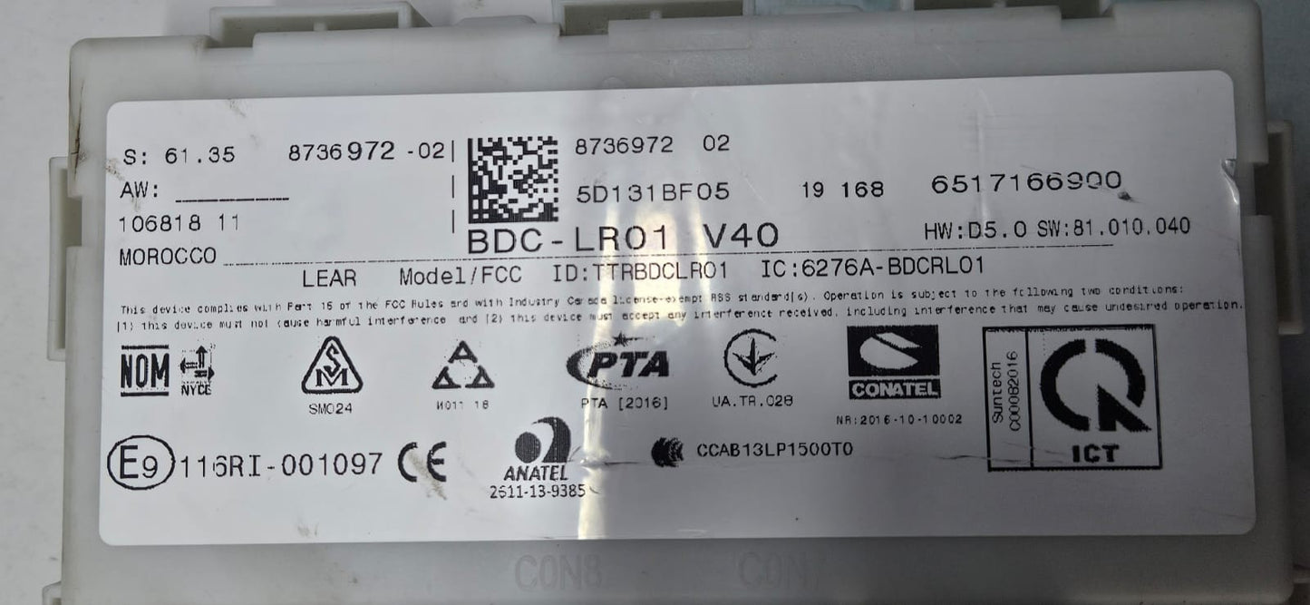 BMW B47C20B F39 X2 ENGINE CONTROL UNIT DDE ECU SET 9886543 BOSCH