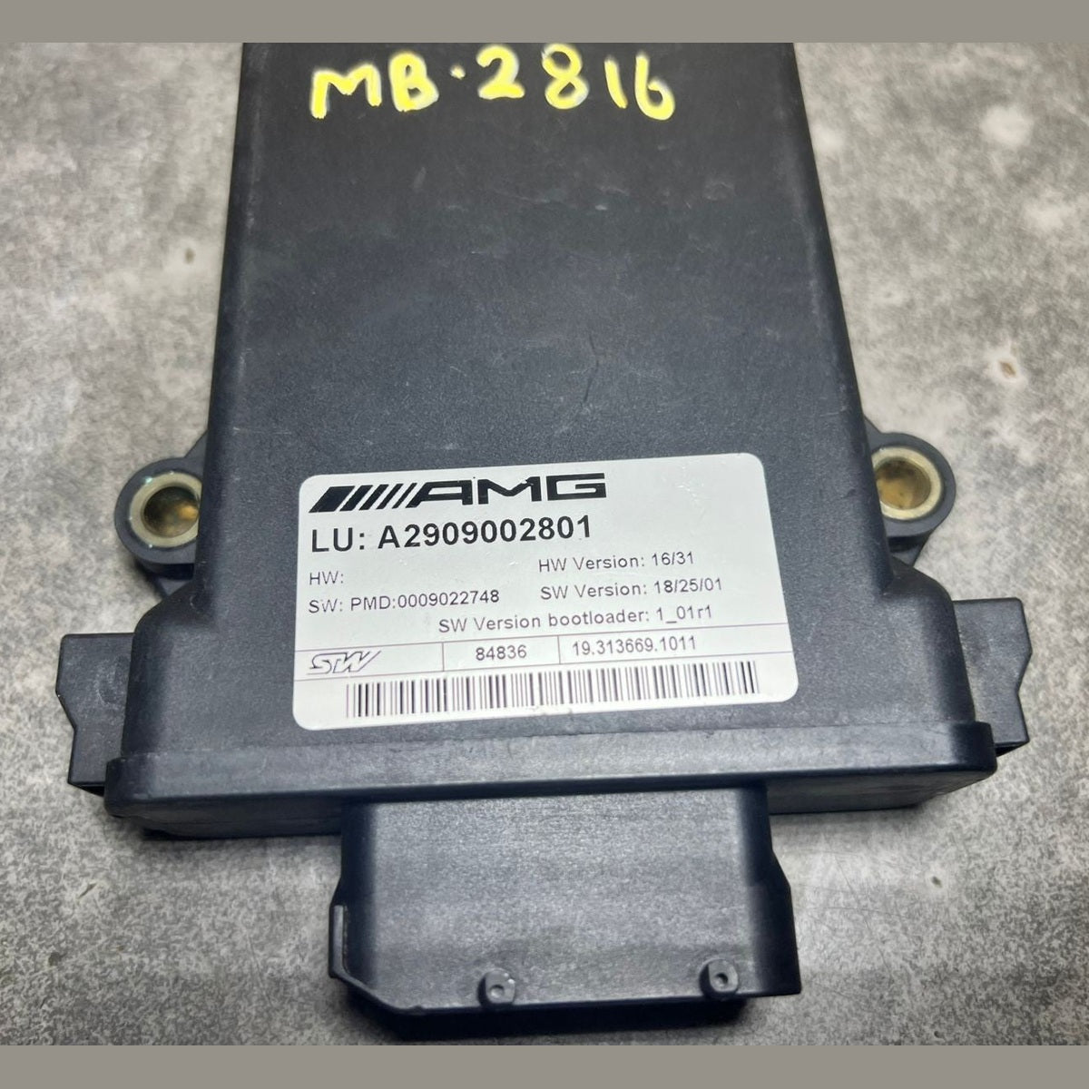 15-20 Mercedes W205 C63 AMG Differential Lock Control Module A290 9002801 OEM
