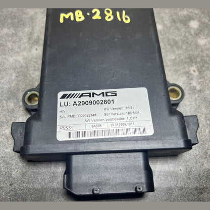 15-20 Mercedes W205 C63 AMG Differential Lock Control Module A290 9002801 OEM