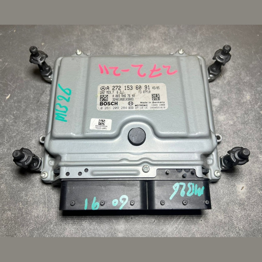 04-09 Mercedes W211 E-Class Engine Control Module Unit ECM ECU A272 1536091 OEM