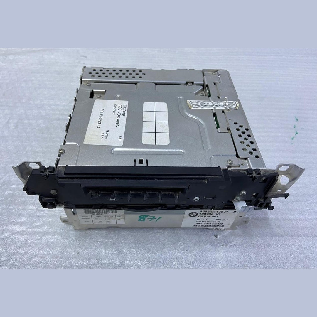 OEM BMW CD/MD Audio Deck Head Unit For 5 Series,525i, Model E60, E61 9147871