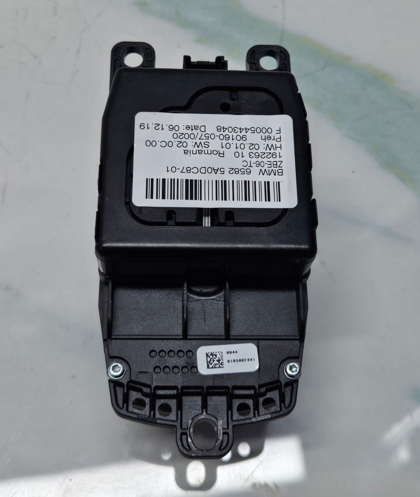 2018-2022 BMW X3 G01 Idrive Controller 6582 5A0DC87 OEM