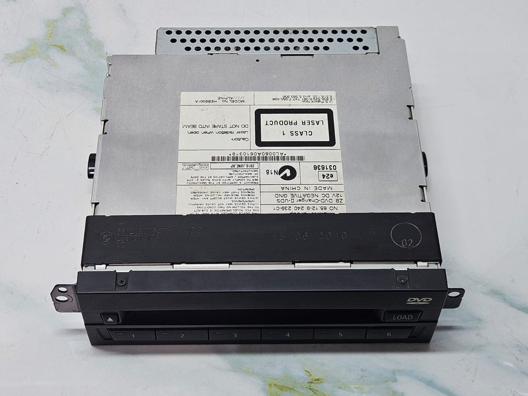 BMW  F01, F20, F21, F30, F06, F10, F25 DVD Changer Audio Head Unit 9240239 OEM