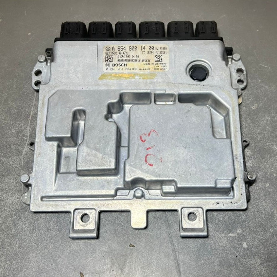 15-20 Mercedes W213 E-Class Engine Control Module Unit ECM ECU A654 9001400 OEM