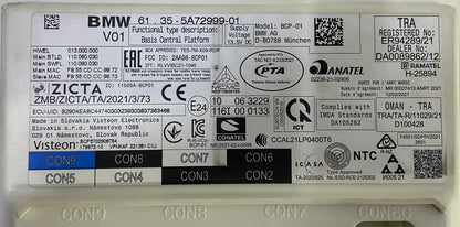OEM BMW i20 BDC Basic Computing Platform 5A72999 Brand New ANATEL