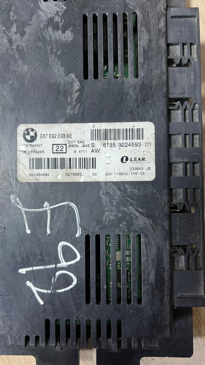 BMW Footwell Light Module Control Unit 9224593 3 Series E90 E92 E93 and X1 E84 