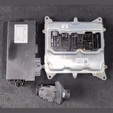 BMW X1 E84 20I N20 184PS MOTOREINHEIT ECU KIT DME CAS3 + SCHLÜSSEL...