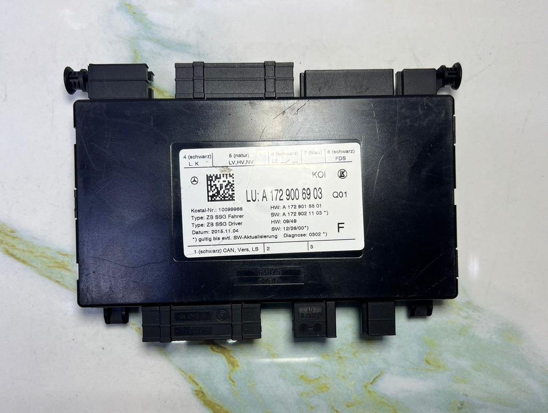 Mercedes W172 W212 SLK Front Driver Side Seat Control Module A172 9006903 OEM