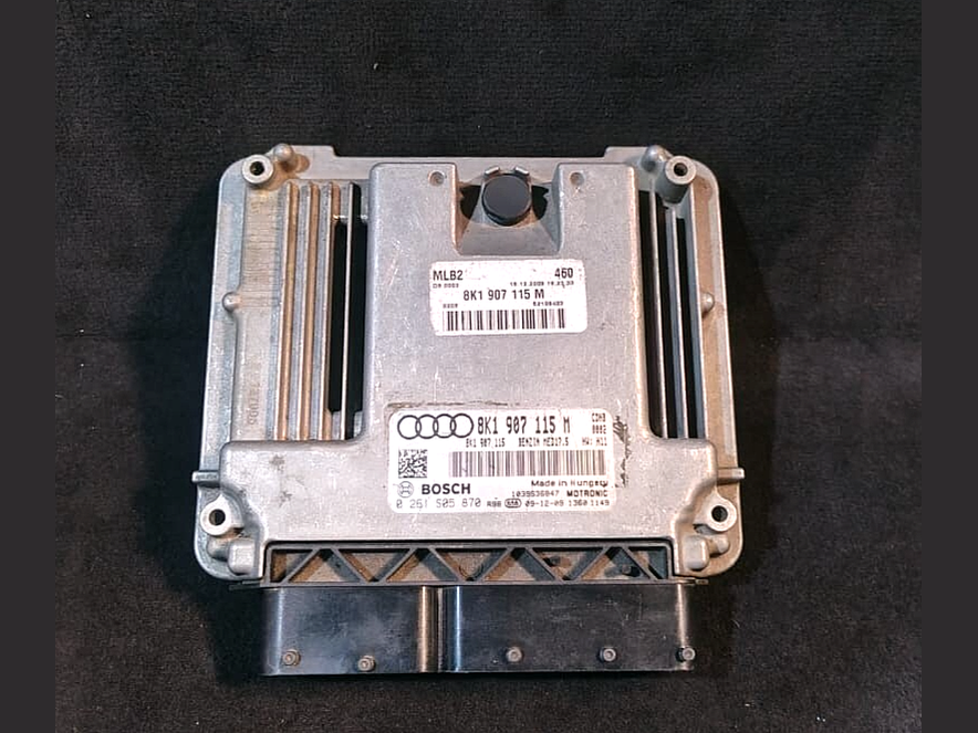 AUDI  A4 B8 A5 8T 1.8 TFSI CDHB 160HP ENGINE CONTROL UNIT AUTOMATIC - 8K1907115M