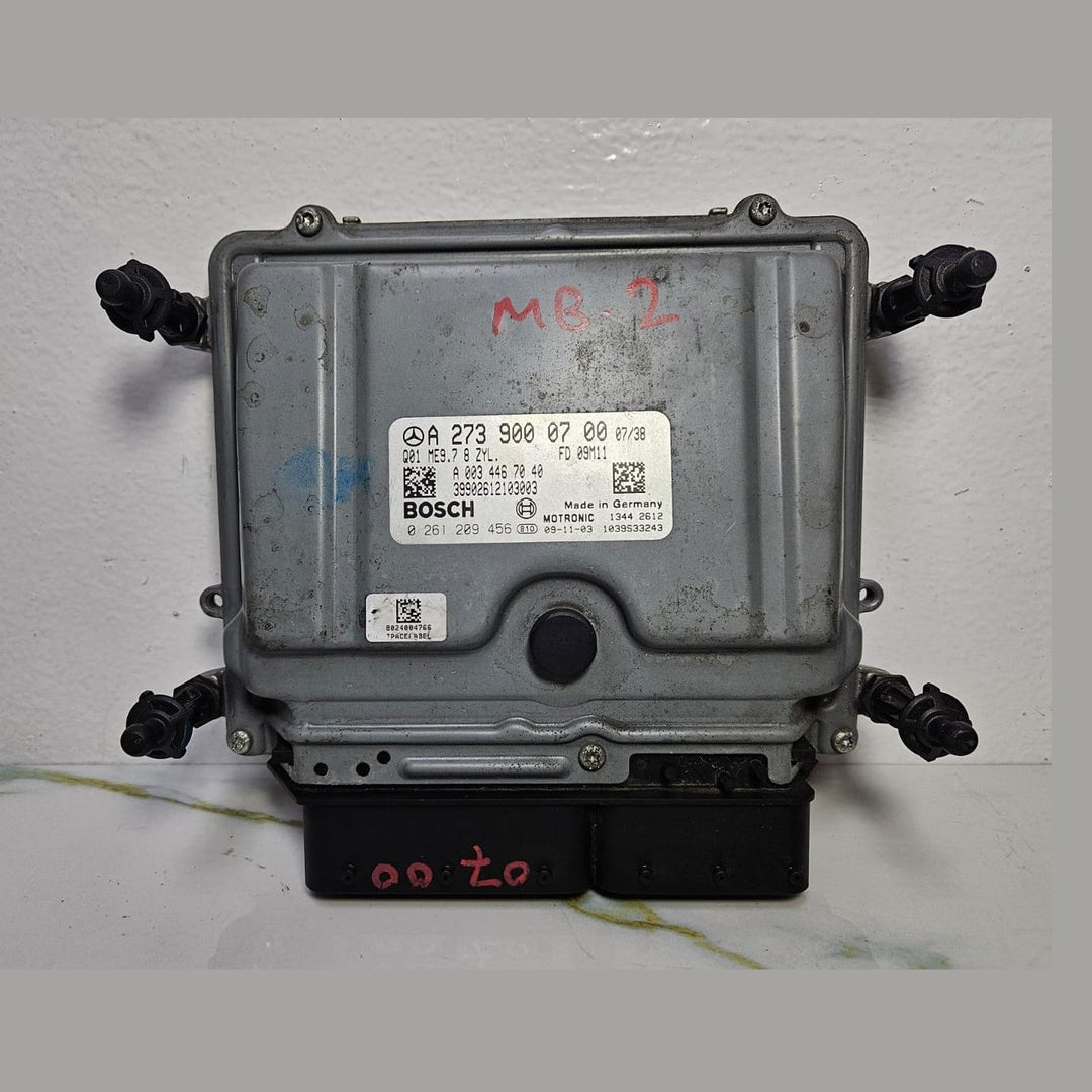 08-12 Mercedes W212 E-Class Engine Control Module Unit ECM ECU A273 9000700 OEM