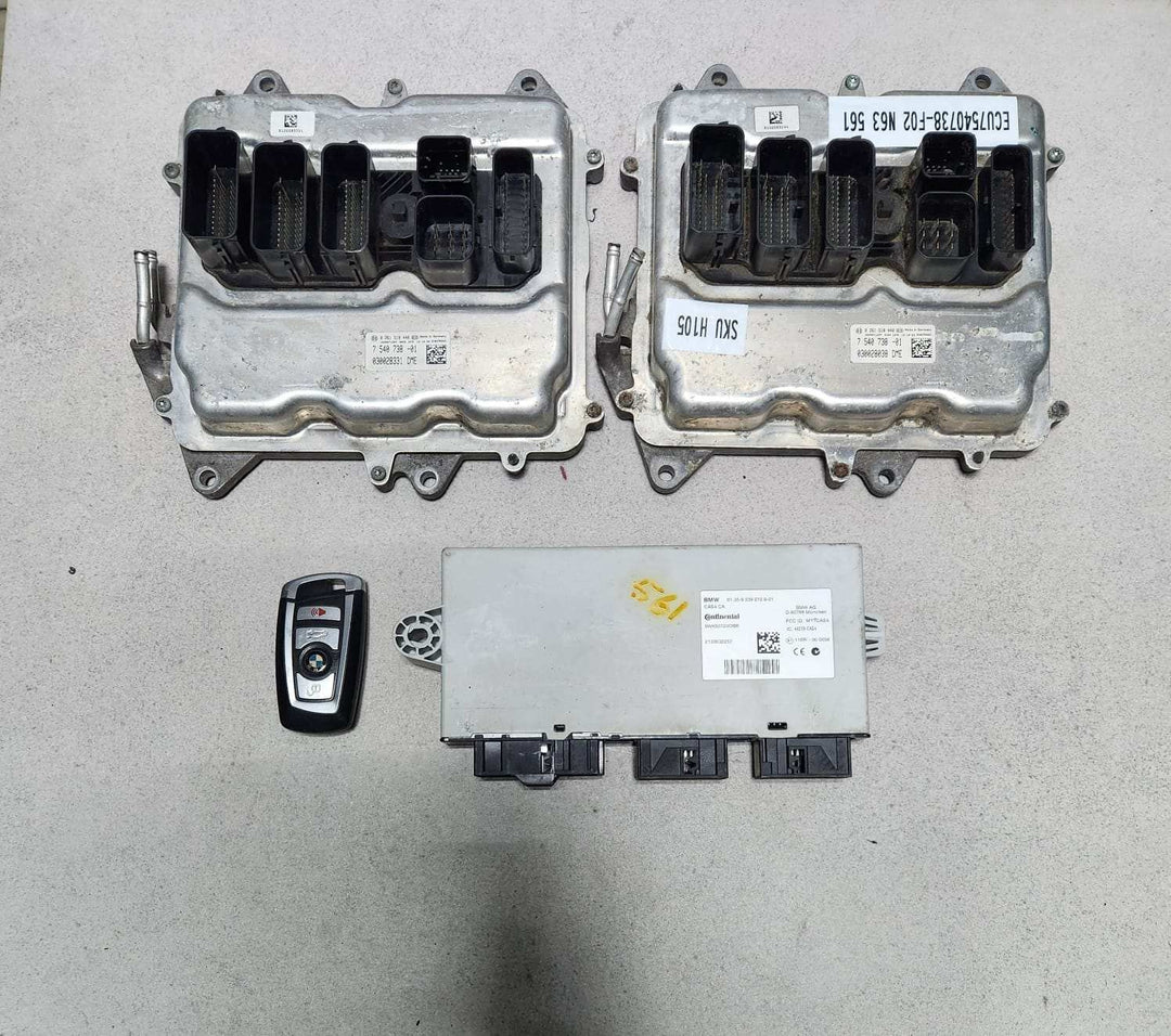 2014-2016 BMW 550i Engine Control Unit 7540738 650i 550i GT 4.4 N63