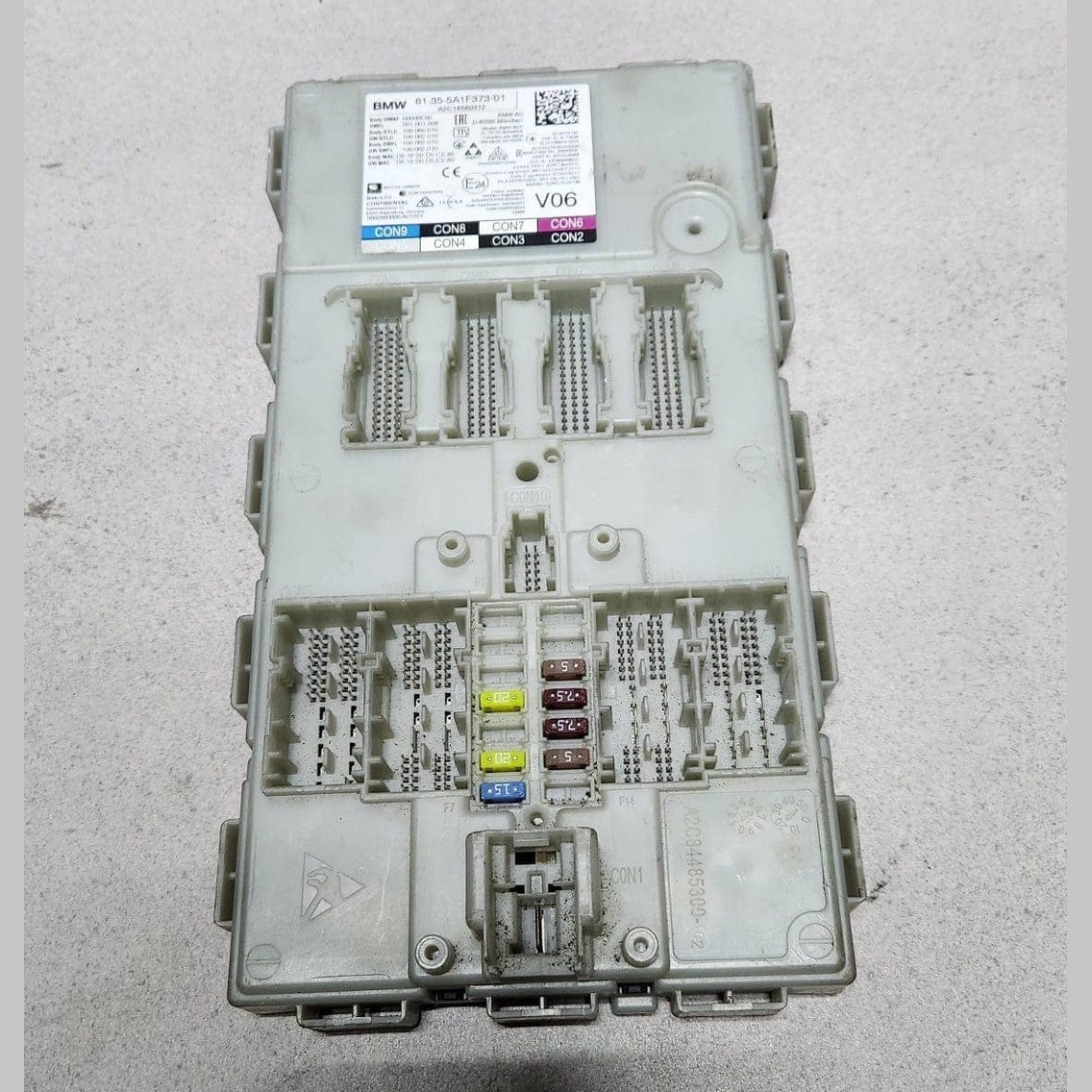 2018 BMW X3 Body Domain Controller 5A1F373  X3 G01 and X4 G02