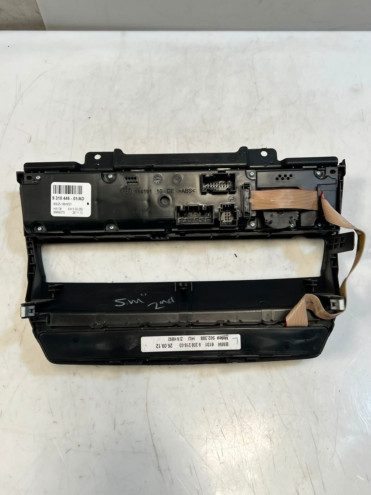 2007-2013 BMW X5 E70 X6 E71 HEATER A/C Climate Control Unit PANEL 9310446 OEM