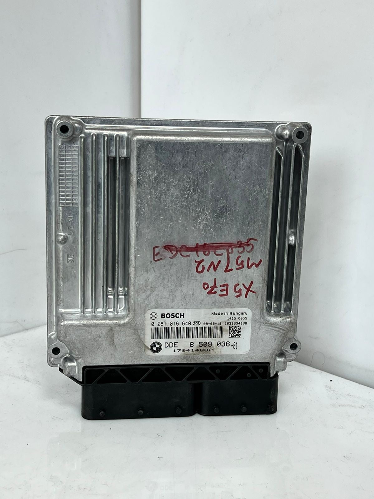 BMW X5 E70 M57N2 3.0 ENGINE CONTROL UNIT ECU SET DDE + CAS3 + 1KEY 8509036