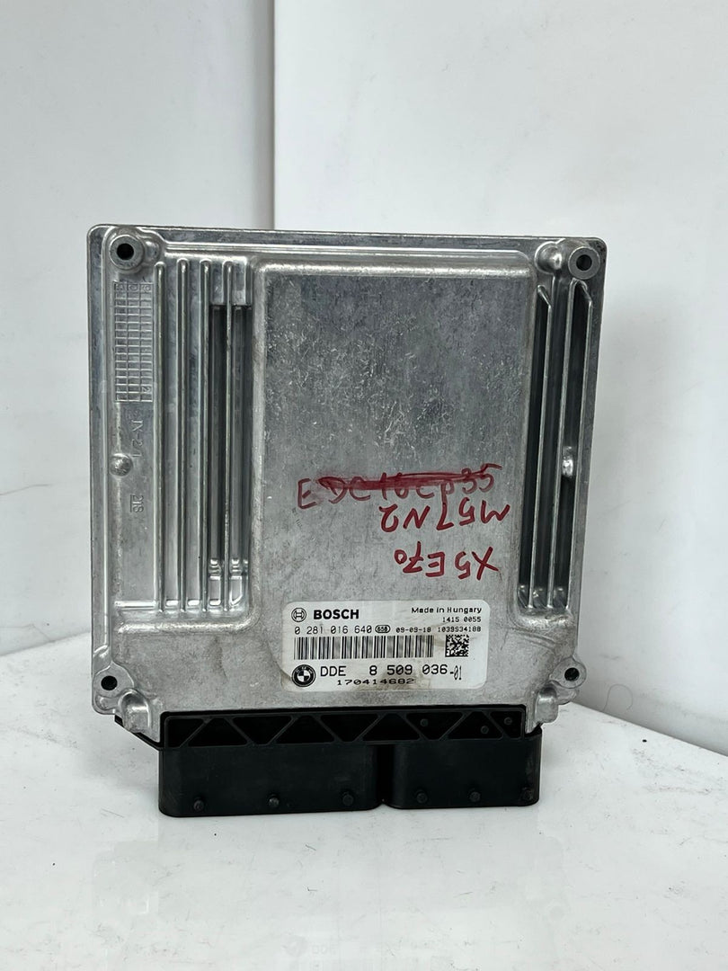 BMW X5 E70 M57N2 3.0 ENGINE CONTROL UNIT ECU SET DDE + CAS3 + 1KEY 8509036