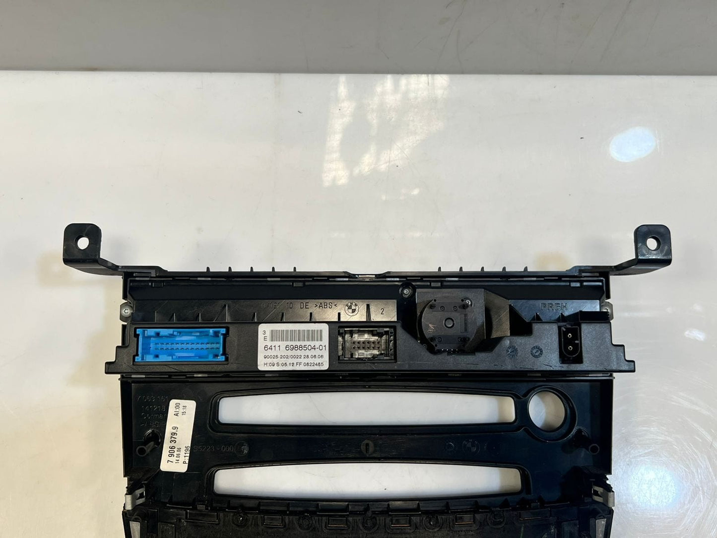 BMW 5 Series E60 E61 N62N Climate Control Unit Chrome Auto 6988504 OEM