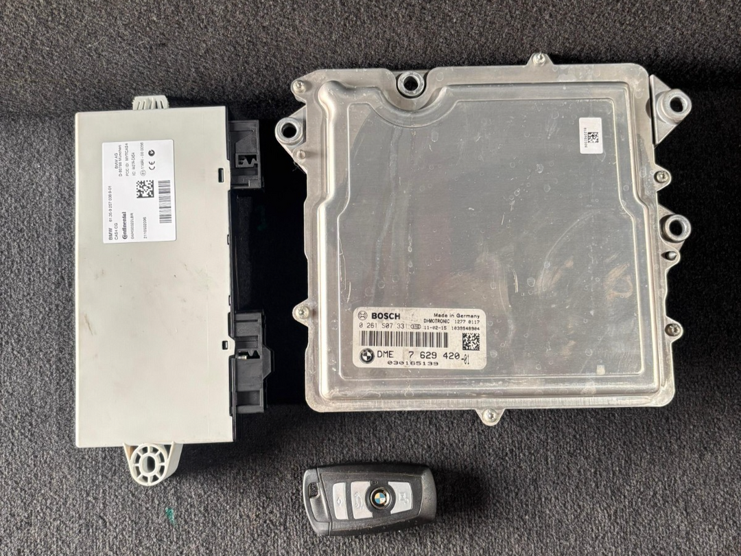 BMW N55/F10/F02/ F07   535I GT35 GT ENGINE CONTROL UNIT ECU SET - 7629420