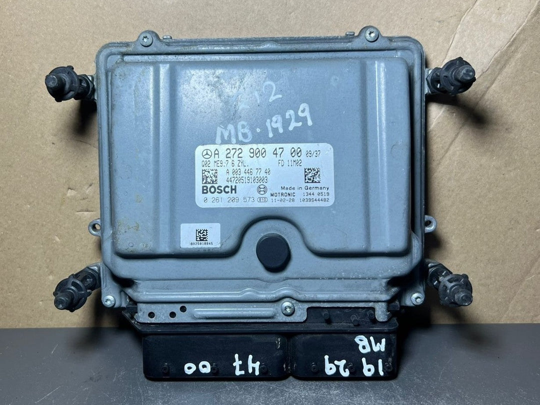 10-14 Mercedes W212 E-Class Engine Control Module Unit ECM ECU A272 9004700 OEM