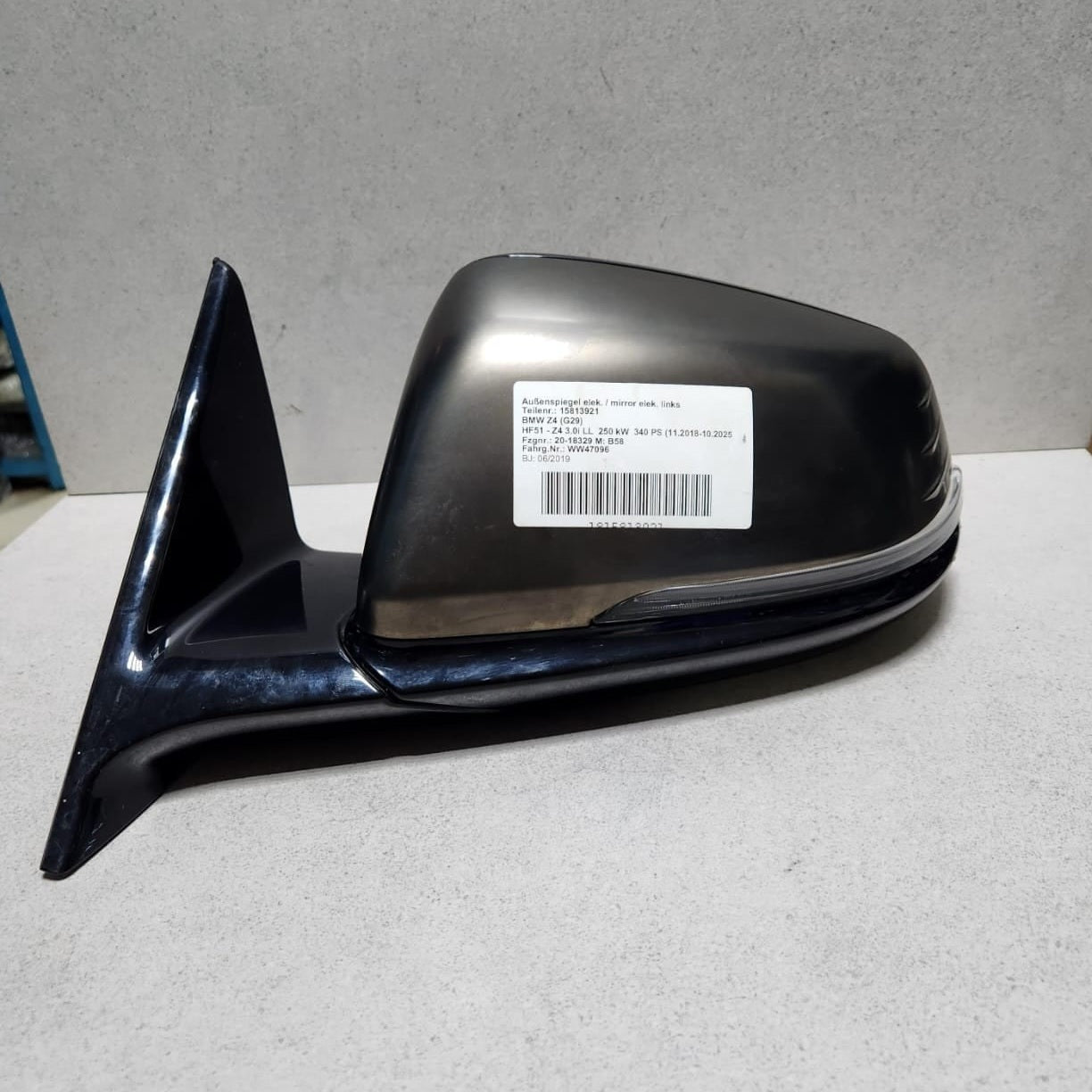 BMW Wing Mirror A091564 Z4 G29 2020-2023 LEFT SIDE MIRROR ECE LHD