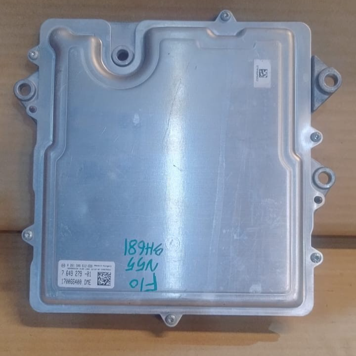 BMW HYBRID F10 F30 N55 ENGINE CONTROL UNIT ECU KIT DME WITH KEY - 7649279