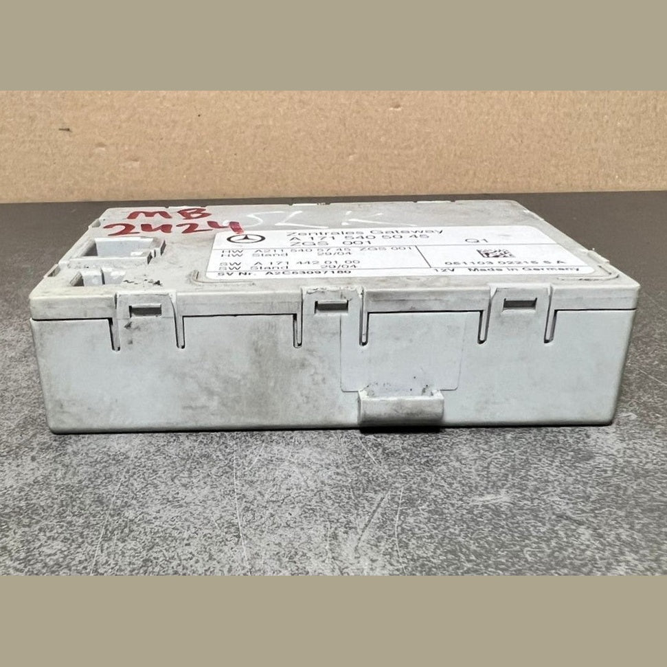 05-11 Mercedes-Benz R171 SLK350 Central Gateway Control Module A171 5405045 OEM