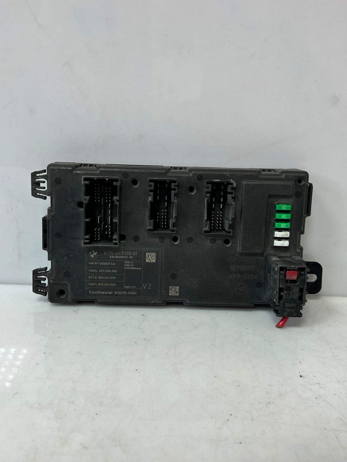 2016 BMW 3 Series F30 BCM BDC Rem Rear Body Control Comfort Module Unit 6819333