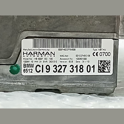 BMW 3 5 6 SERIES F30 F31 F10 F11 F12 F13 SAT NAV HEAD UNIT 9327318 HARMAN