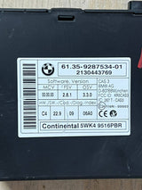 2011-2013 BMW 135i Cas Control Module 9287534 X1 E84 CAS 3 C4
