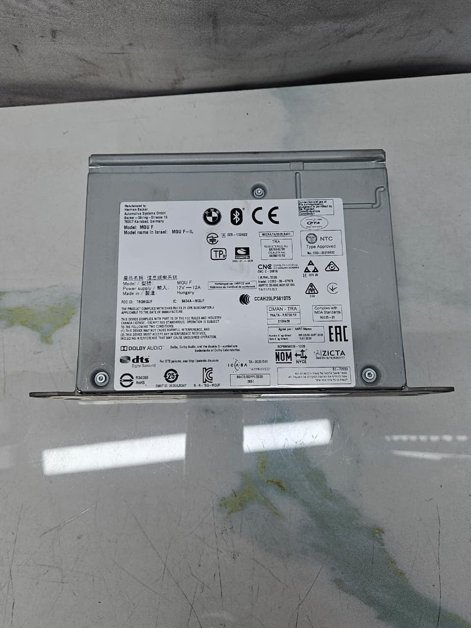 2021 BMW F44 Audio Headunit High 5A318F2 OEM