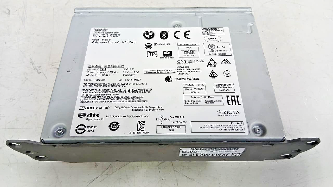 BMW 3 SERIES G21 2020 HARMAN RADIO RECIEVER HIGH 3 HEADUNIT CI 5A29249