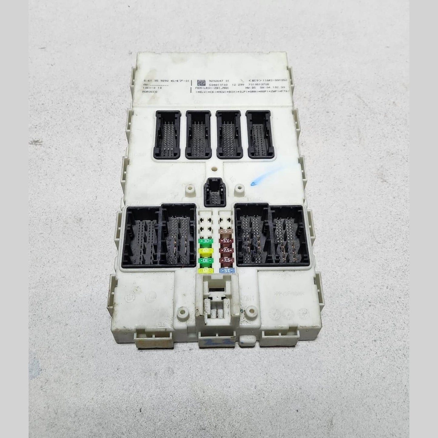2014 BMW 428i Front Electronic Module 9292647 F20 F22 F30 F32 F36 F80 F82