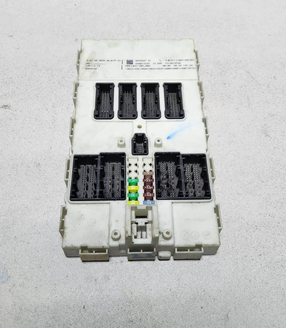 2014 BMW 428i Front Electronic Module 9292647 F20 F22 F30 F32 F36 F80 F82