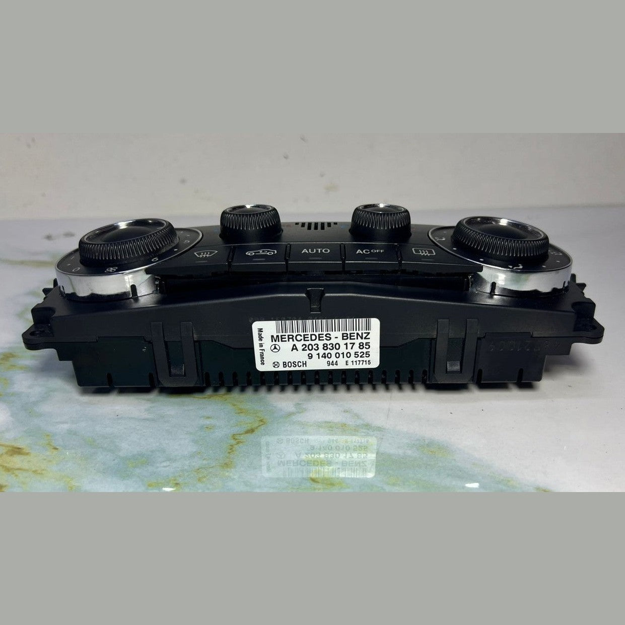 03-06 Mercedes W203 C-Class AC Climate Heater Control Panel Switch A203 8301785
