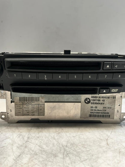 2008 BMW 1 Series E87 525i CCC NAV MODULE 3 CD DVD Audio Player 9185526 OEM