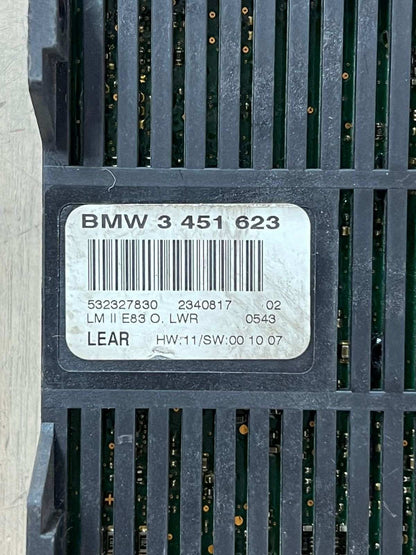 BMW OEM LM II E83 O. LWR Footwell Lights Headlamps Control (Body Module) 3451623