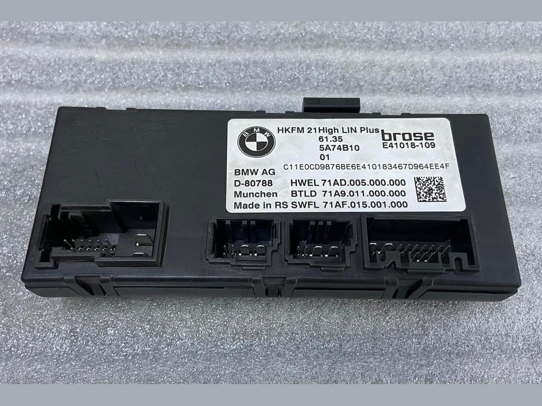 OEM BMW X5 G05 X6 G06 LCI Tailgate Lift Control Unit trunk modules 5A74B10 BROSE