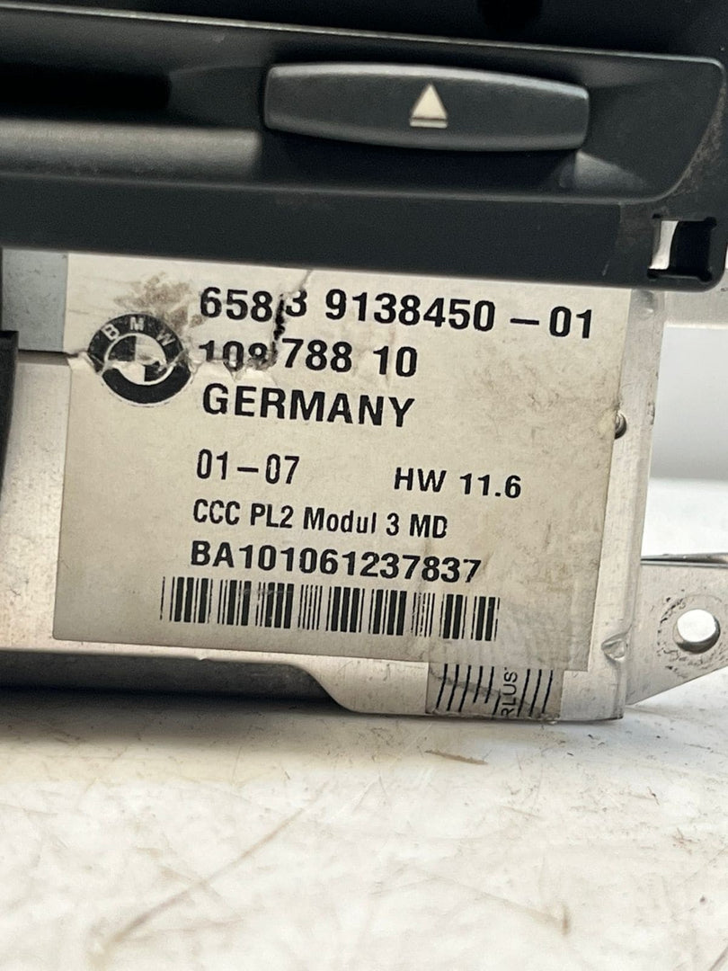 BMW 3 1 Series E90 E92 E87 3MD Navigation Audio Player Controller Module 9138450