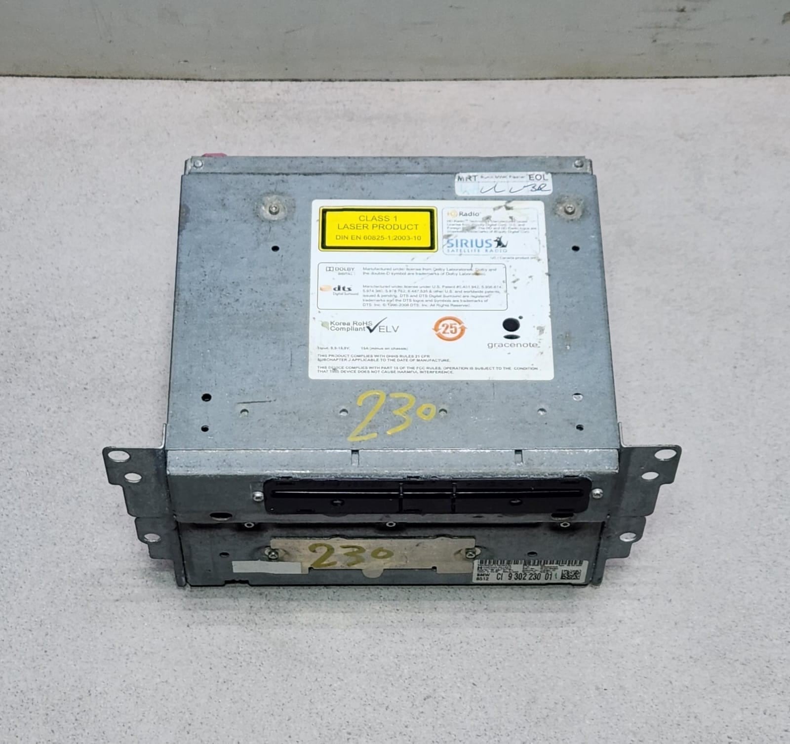 9302230-2012-2015 BMW 3 Series F30 F31 F35 CD Audio Radio Head Unit OEM
