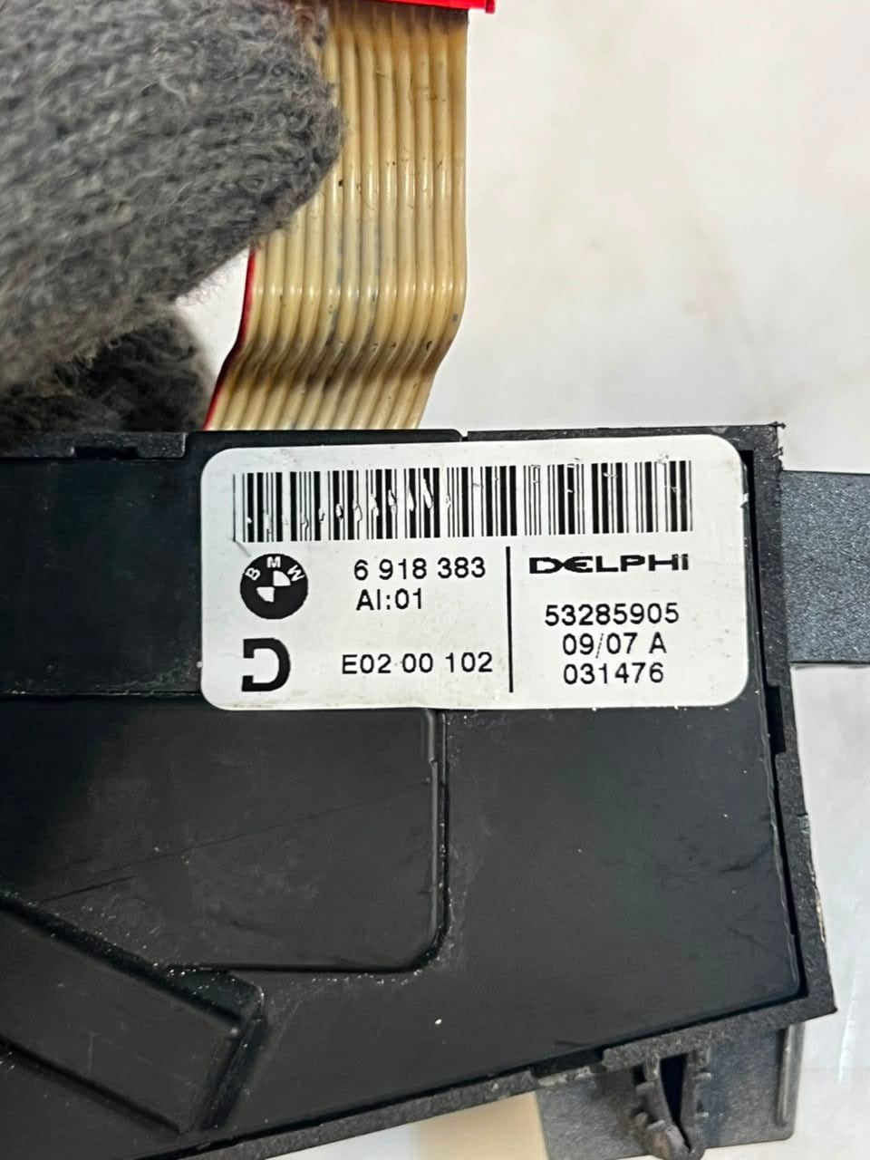 2007-2009 BMW E65/E66 745Li Front Right Seat Adjustment Switch 6918383 OEM