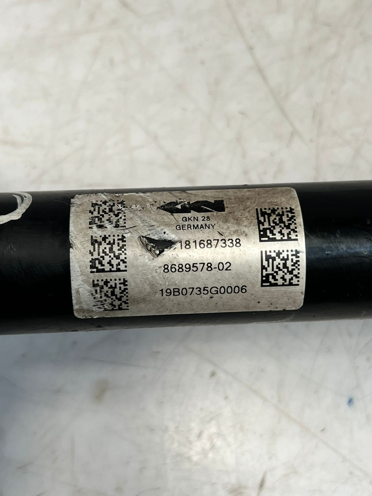 BMW 8 Series G14 G15 M850iX N63B Rear Right Drive shaft 8689578 OEM