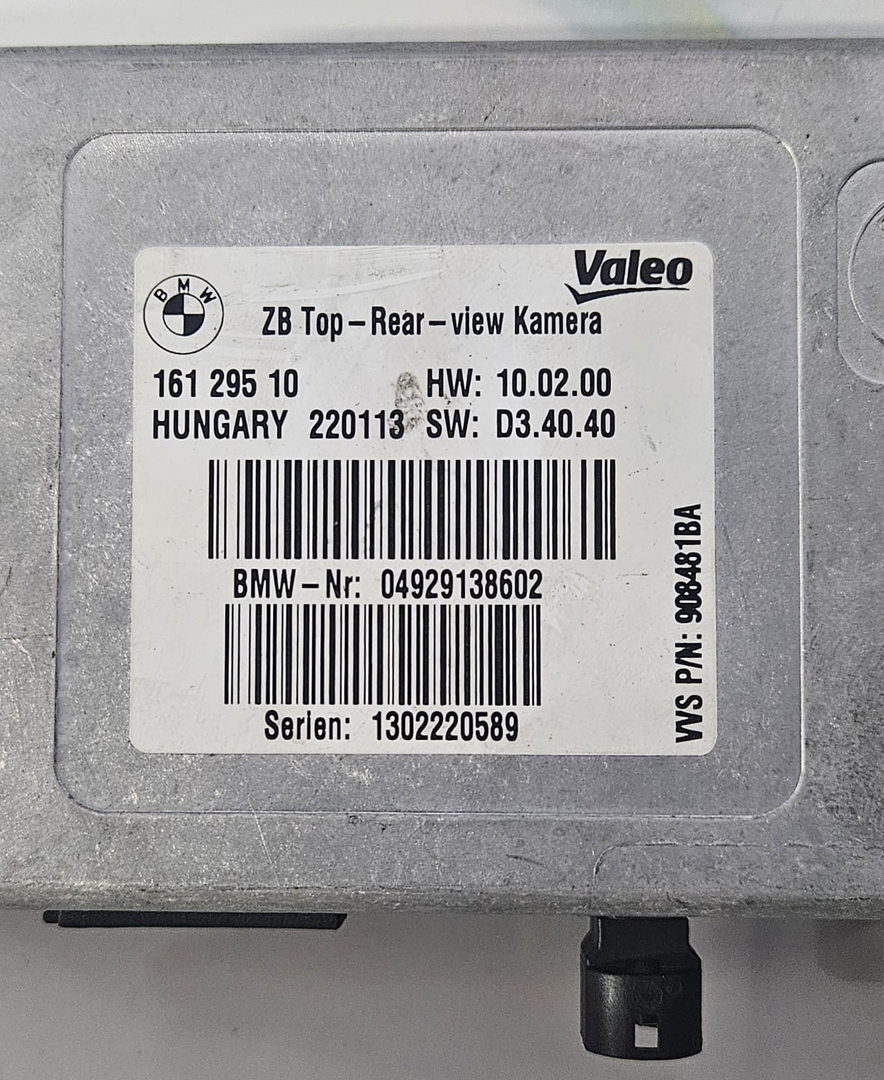 OEM BMW X6 F16 SURROUND VIEW CAMERA CONTROL MODULE UNIT 9291386