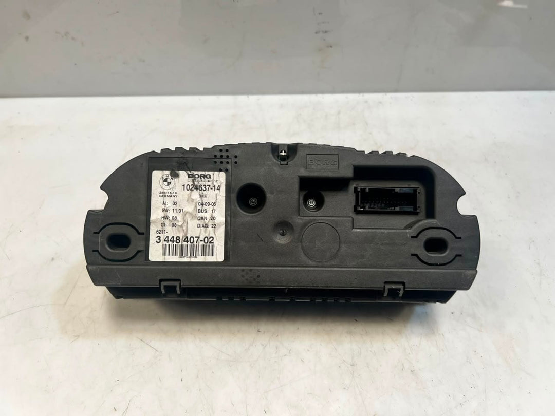 2005-2009 BMW X3 E83 Instrument Cluster SPEEDOMETER 3448407 OEM