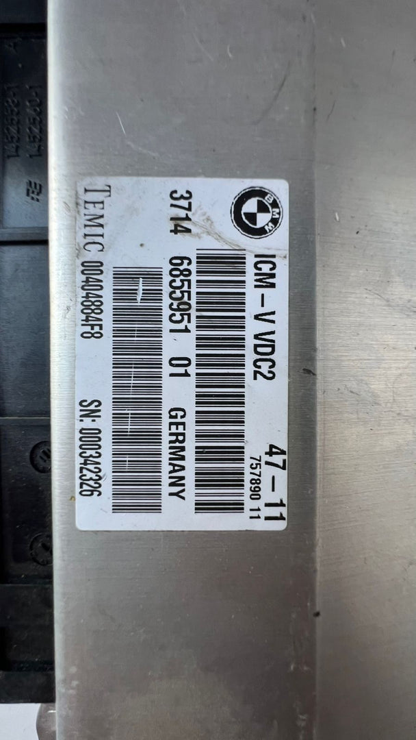 2008-2015 BMW 750Li Suspension Control Module 6855951 5 Series F10 F11, 6 Series
