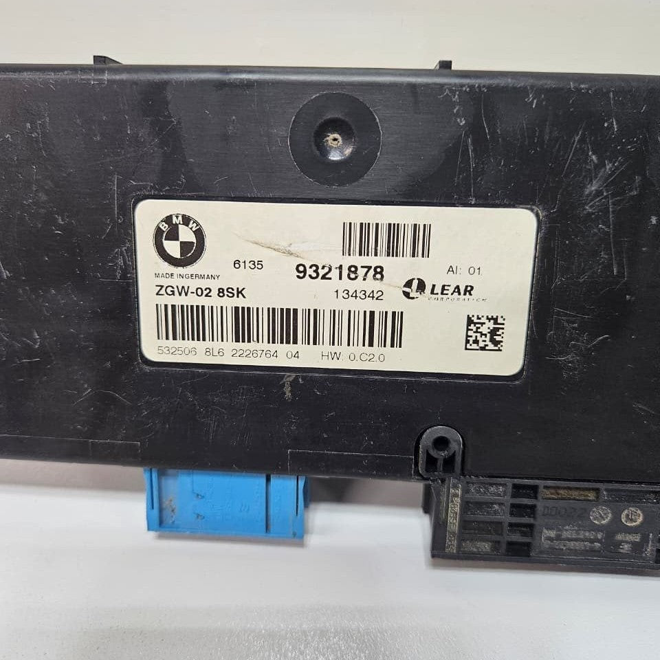 2012-2018 BMW M6 F10 F11 Central Gateway Control Module 9321878