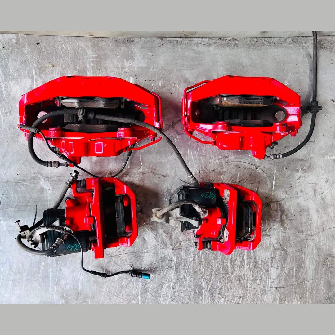 2018-2023 BMW X4 Brake Calipers Set RED MSPORT 689733602 X3 G01 M40i and X4 G02