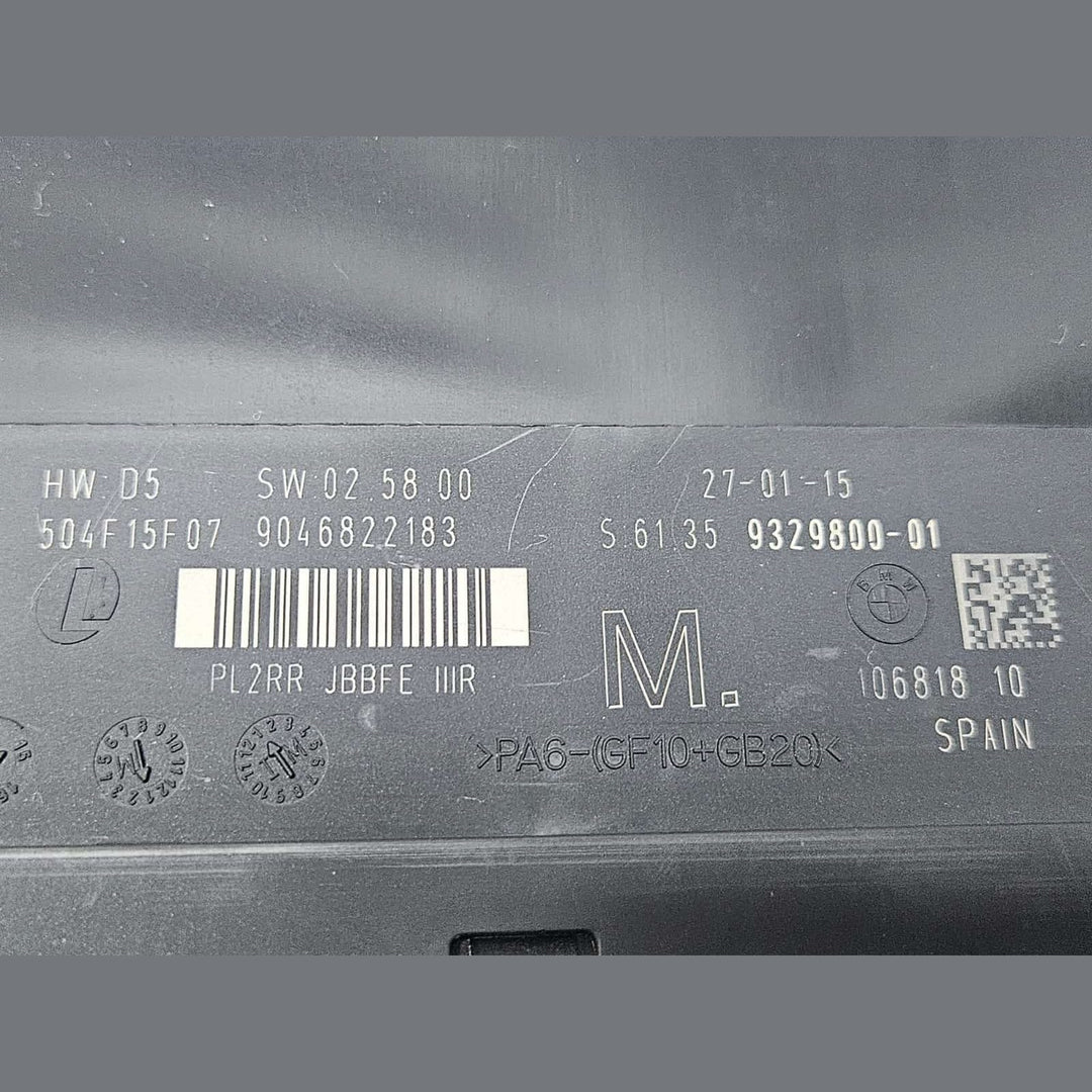 2013-2015 BMW X1 E84 Body Control Module 9329800 OEM