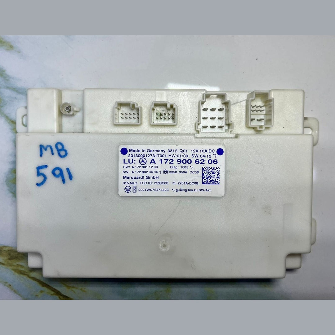 Mercedes R172 SLK350 CLS550 Keyless Go Entry Control Module A172 9006206 OEM